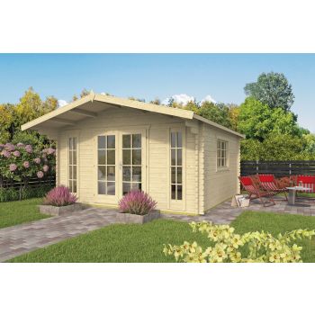 Blokhut Laula 430 x 430 + 100 cm