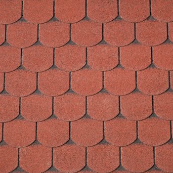 Dakshingles beverstaart rood - pak 3 m²
