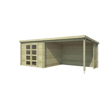 Blokhut Manuel 600 x 275 cm