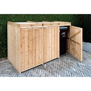 Containerberging vuren groen geïmpregneerd Triple B213 x D80 x H116,5 cm