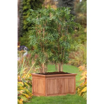 Bloembak teak Flores klein