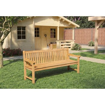 Teak parkbank Norwich 180 cm