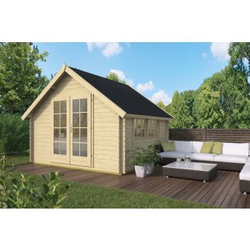 Blokhut Skov 350 x 300 cm