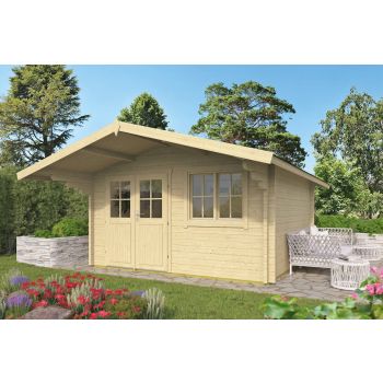 Blokhut Stian 400 x 400 + 140cm