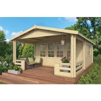 Blokhut Nottingham 520 x 440 + 223 cm