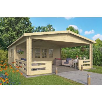 Blokhut Sheffield 540 x 520 + 423 cm