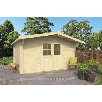 Blokhut Murcia 400 x 300 + 70 cm