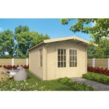 Blokhut Julia 300 x 500 + 68 cm