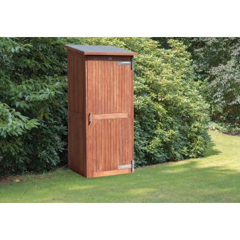 Tuinkast hardhout Santiago incl. dakleer