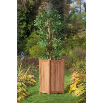 Bloembak teak Sumatra/Java groot