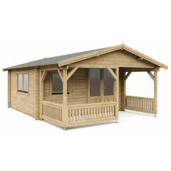 Blokhut 50'er 400 x 400 + 200