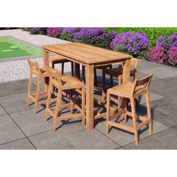 Teak tuinset Barset Buckingham
