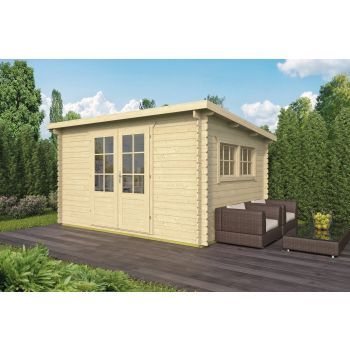 Blokhut - Tuinhuis Loya | 28 mm | vuren onbehandeld