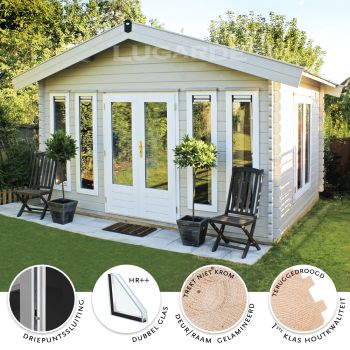 Blokhut Lennon 400 x 350 cm