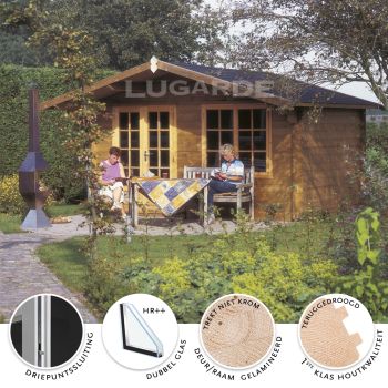 Blokhut B3 360 x 360 cm