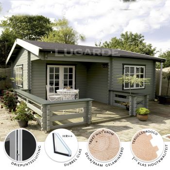 Blokhut B33 500 x 500 cm