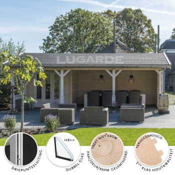 Blokhut B42 750 x 450 cm