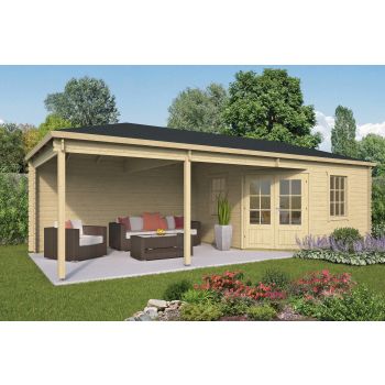 Blokhut Paiva 350 + 450 x 350 cm