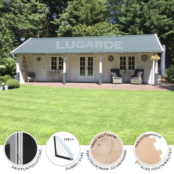 Blokhut B57 950 x 500 cm