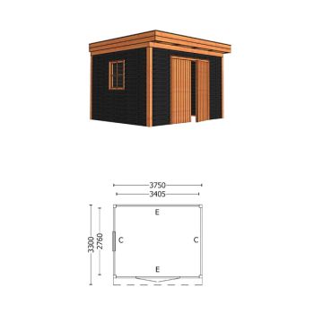 Buitenverblijf Casa 3750 combinatie 5
