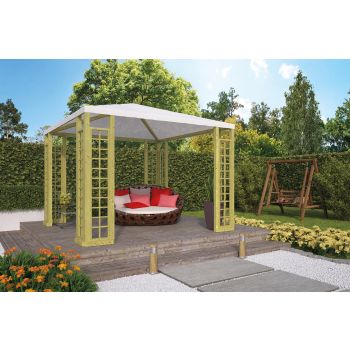 Houten Paviljoen 300 x 300cm