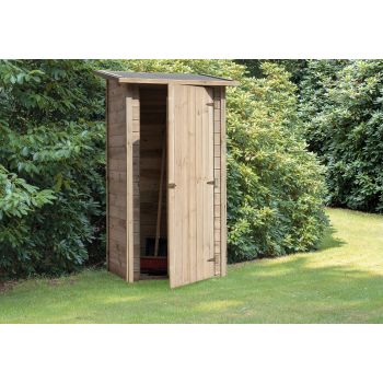 Tuinkast Veluwe vuren groen geïmpregneerd incl. dakleer