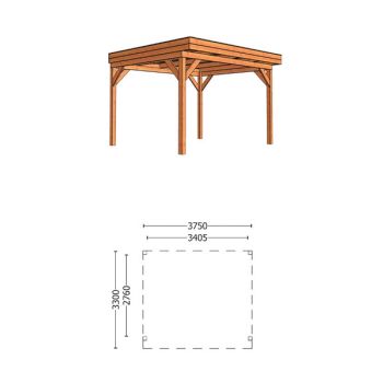 Buitenverblijf Casa 3750 combinatie 1
