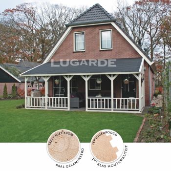 Aanbouw veranda Emma 700 x 300cm