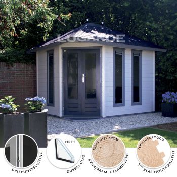 Tuinhuis P56 300 x 240 cm