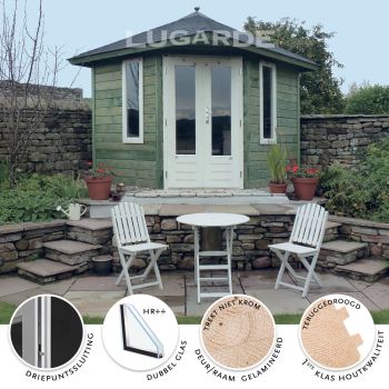 Tuinhuis P566 240 x 240 cm