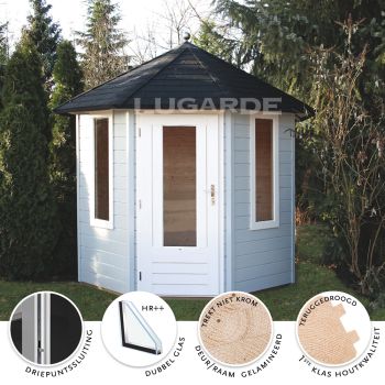 Tuinhuis P85 250 x 250 cm