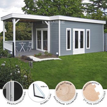 Tuinhuis PR38 420 x 840 cm