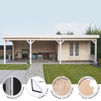 Tuinhuis PR39 900 x 420 cm