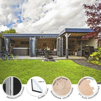 Tuinhuis PR42 540 x 960 cm