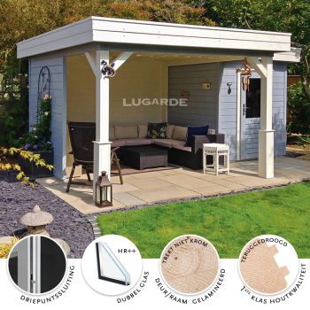 Tuinhuis PR9 180 x 180 + 300 x 300 cm