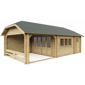 Wolfskap 400 x 300 + 300 + 150 cm