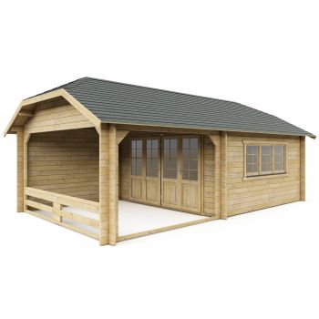 Wolfskap 400 x 400 + 300 cm