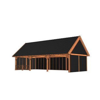 Buitenverblijf Zadeldak XXL 11450 Combinatie 3