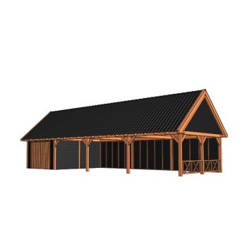 Buitenverblijf Zadeldak XXL 15050 Combinatie 3