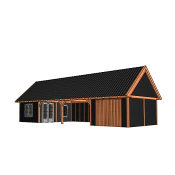 Buitenverblijf Zadeldak XXL 15050 Combinatie 4