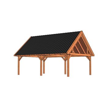 Buitenverblijf Zadeldak XXL 7850 Combinatie 1